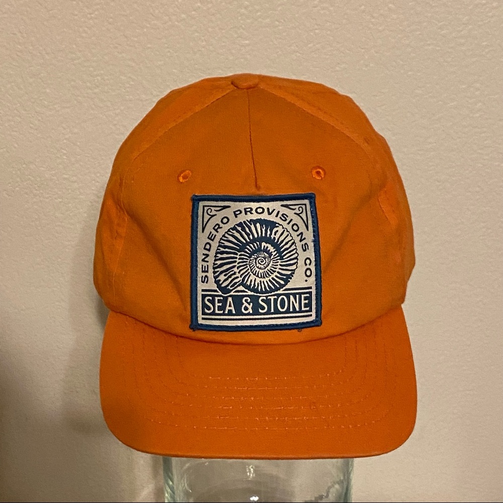 Sendero Provisions Co. Sea & Stone Snapback Hat - Orange Blue Shell - Snap Back